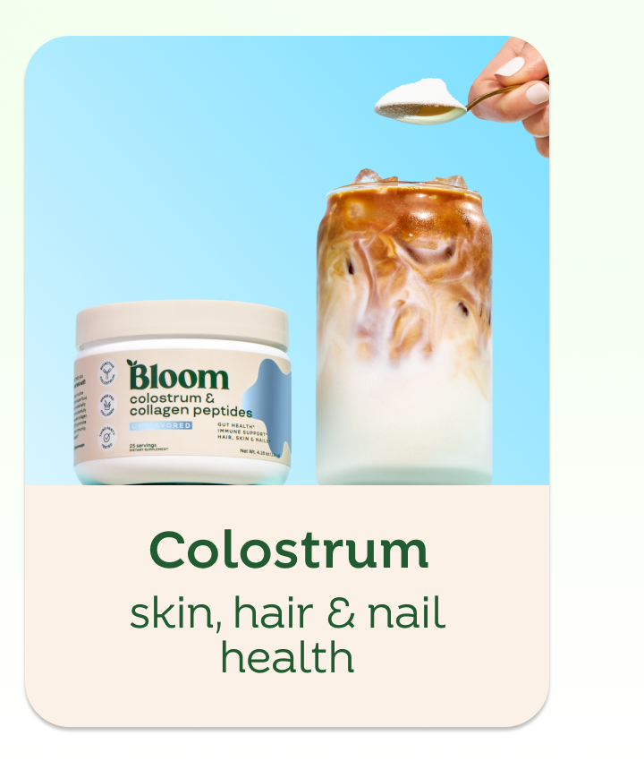 Shop Colostrum & Collagen