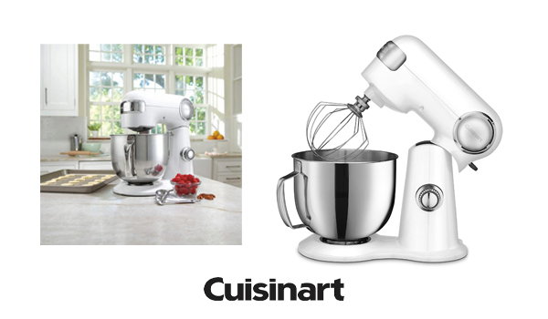 Precision Master 5.5-Quart 12-Speed Stand Mixer (White Linen)