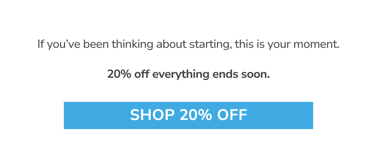 Shop 20% off