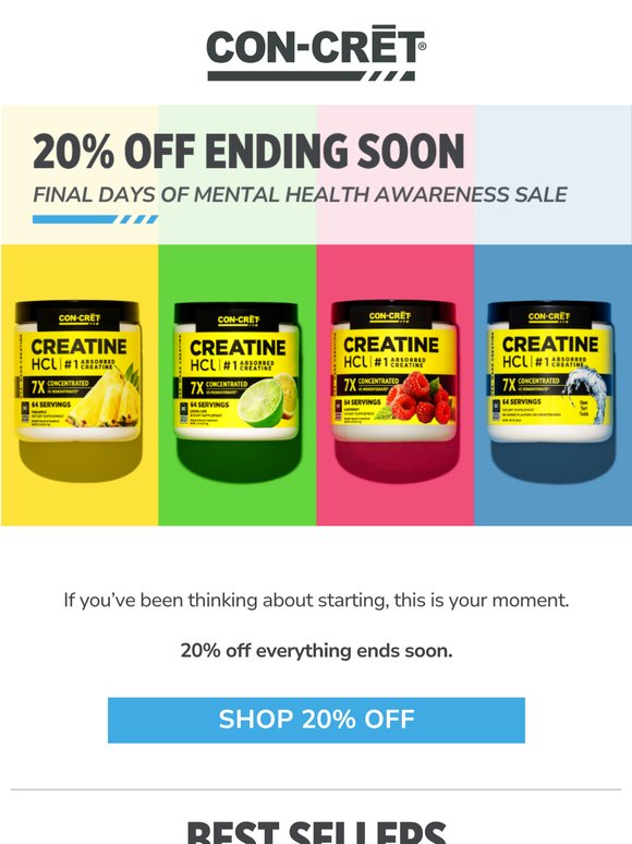 ⏳ Don’t Miss Your 20% Edge