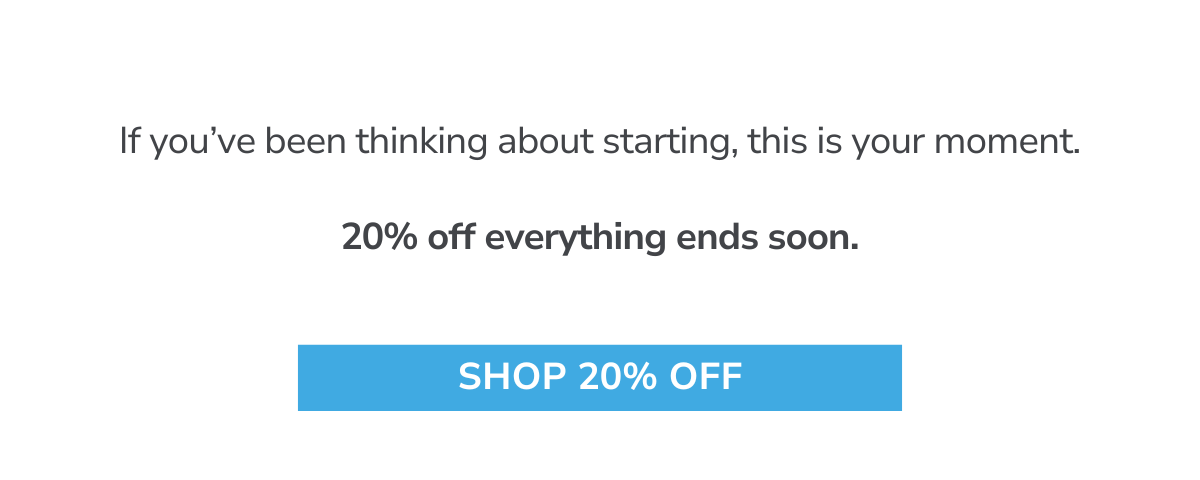 Shop 20% off