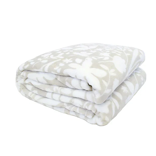 Bambury Liv Ultraplush Blanket Pebble