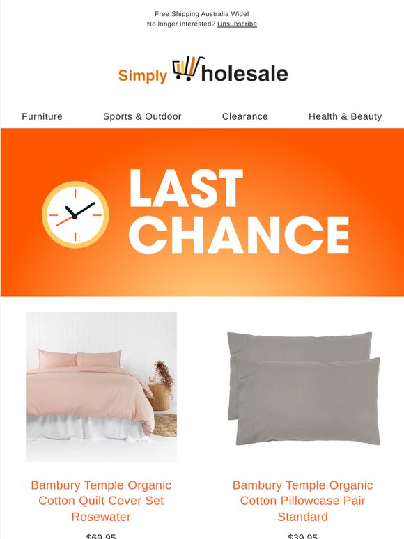 Time to Save on New Clearance Items!