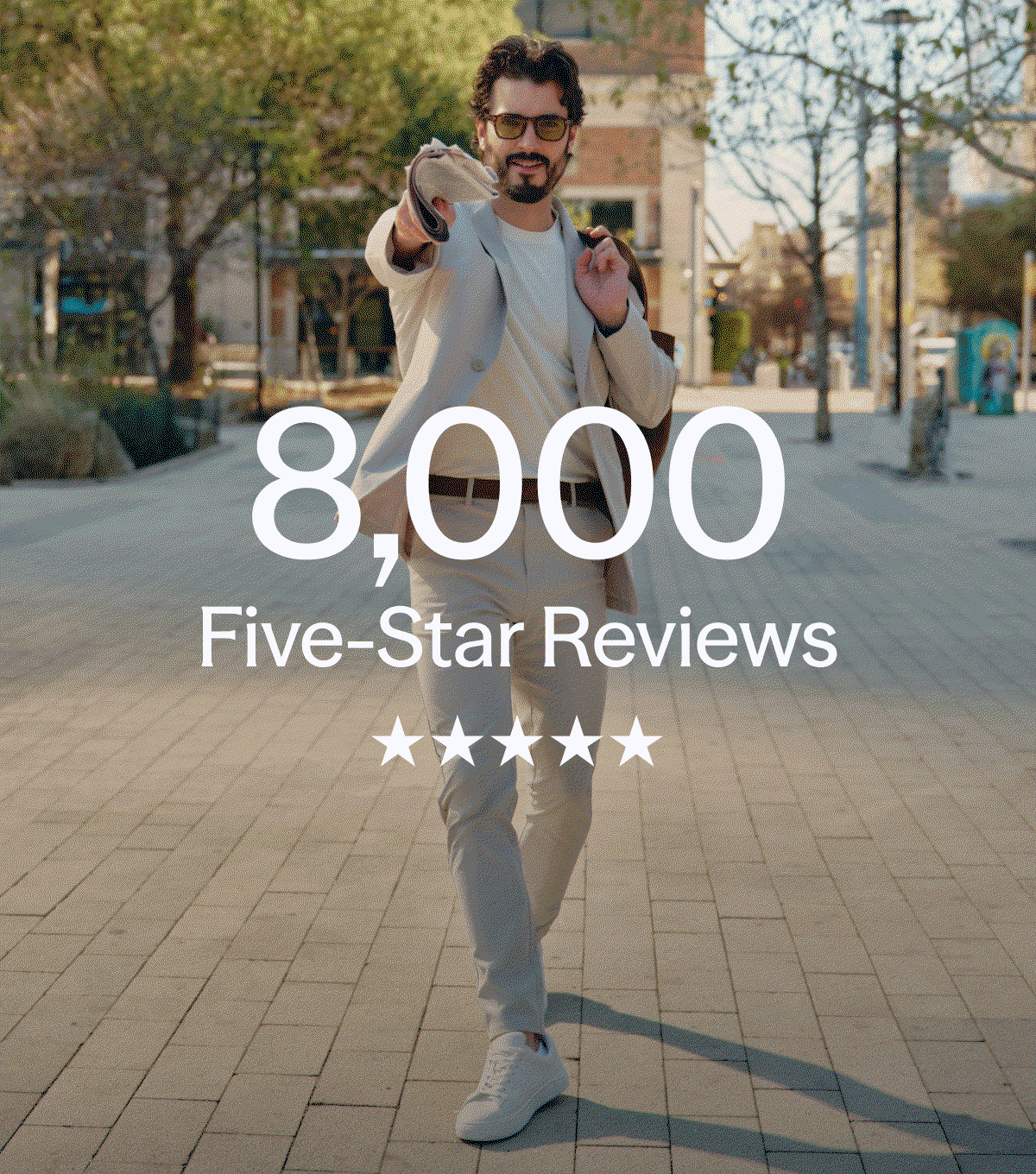 8,000 Five-Star Reviews