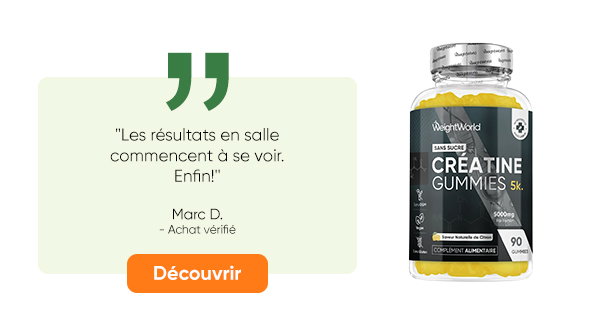 Créatine en Gummies 5k