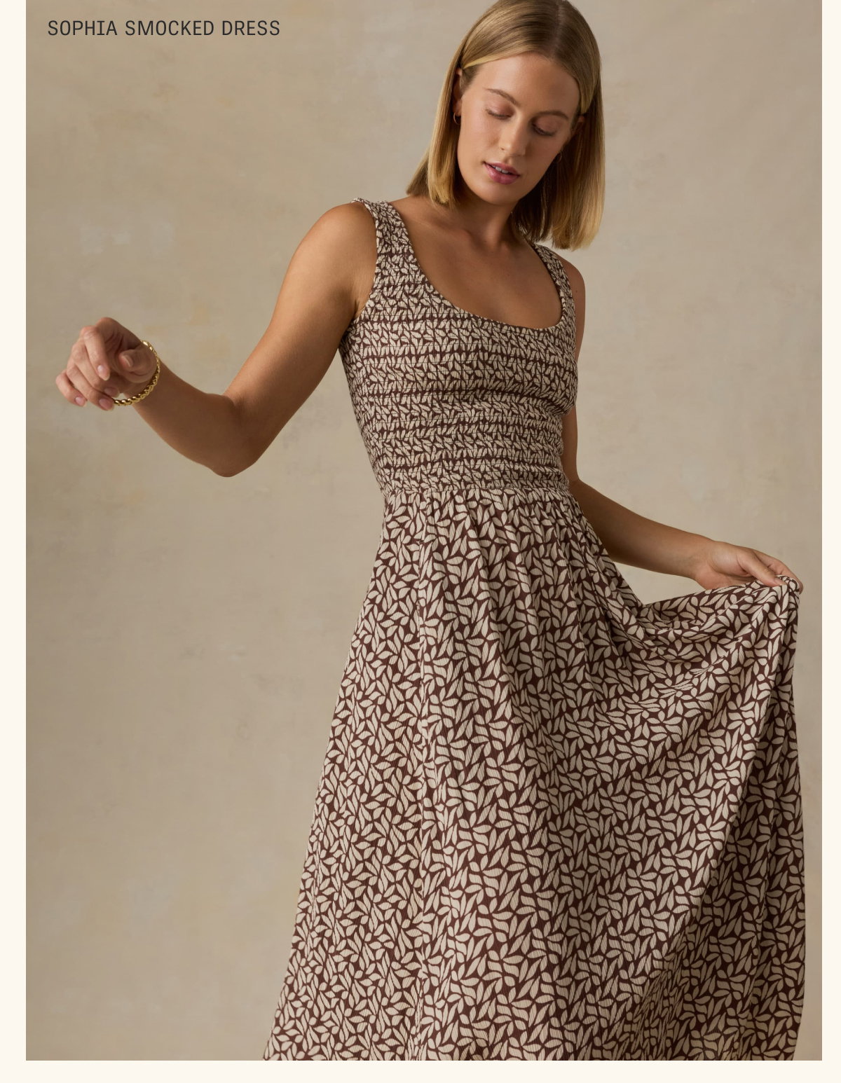 Sophia Smocked Dress