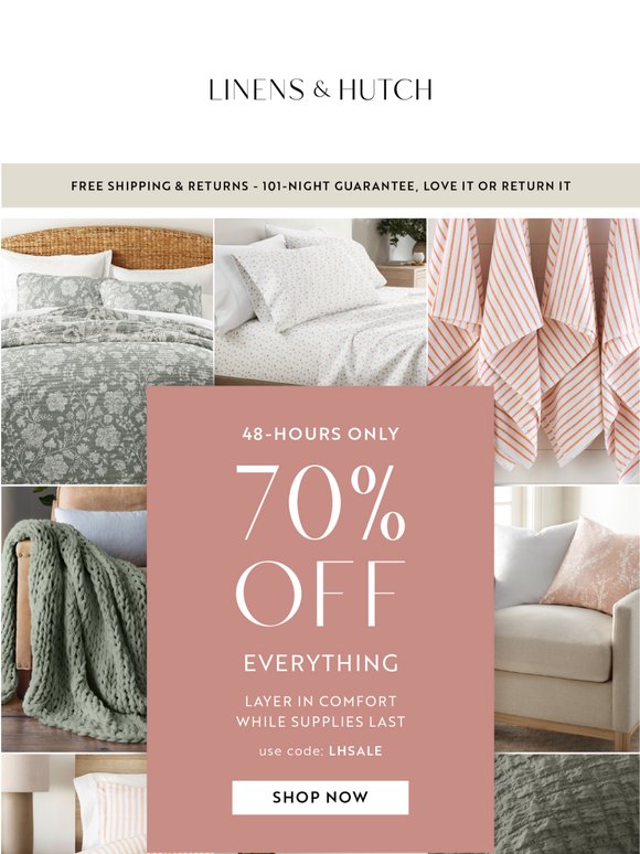 ⏰ 70% Off Everything — The Clock Is Ticking… Shop the Sale