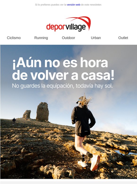¡Aún no es hora de volver a casa! 🏃‍♂️