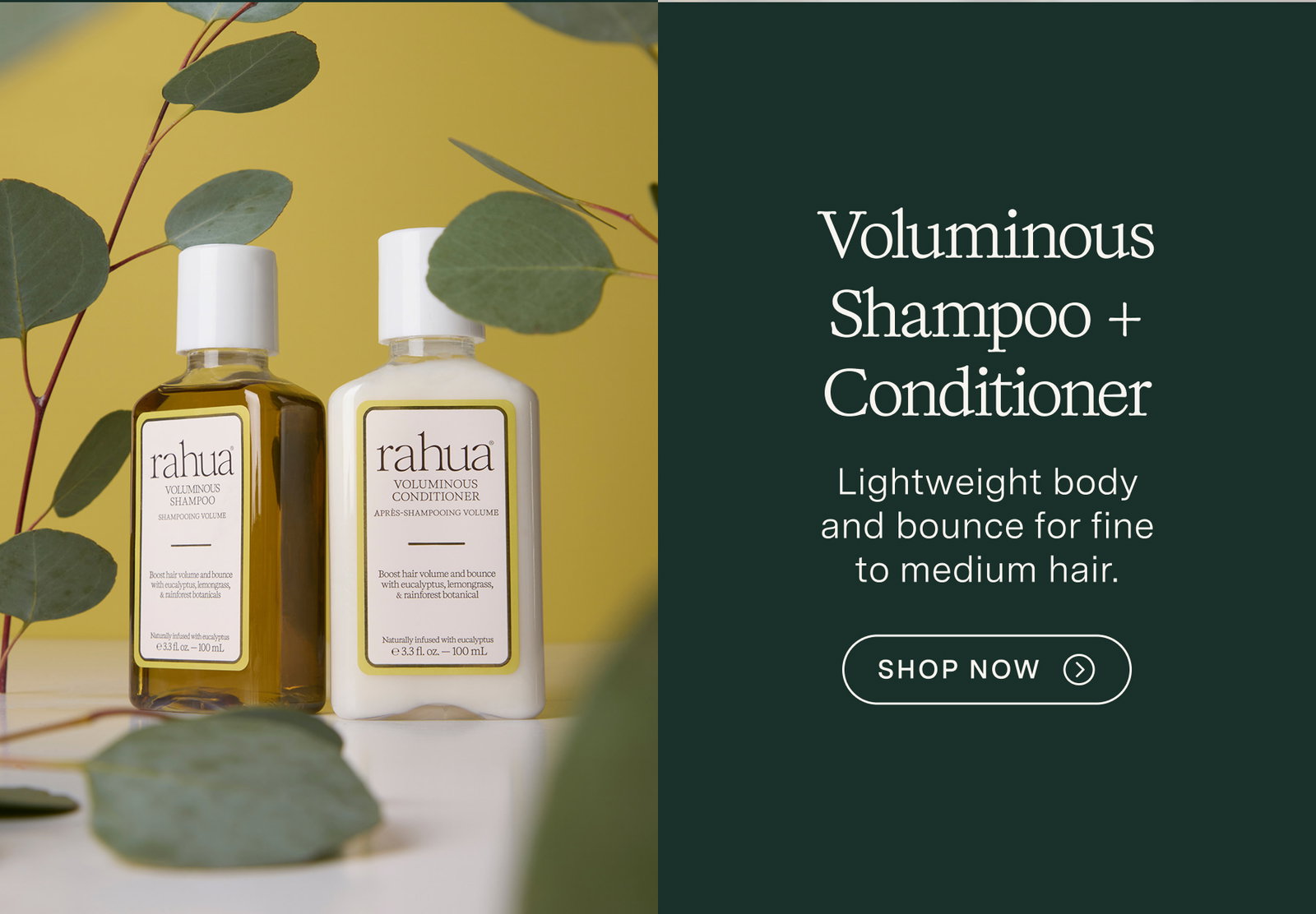 Voluminous Shampoo + Conditioner
