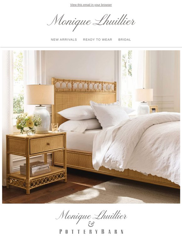 A Coastal Retreat with Monique Lhuillier and Pottery Barn
