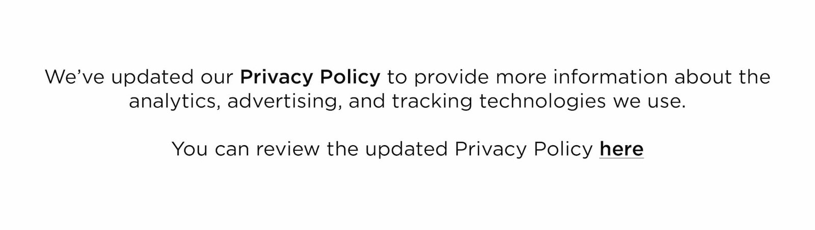 Privacy cookies