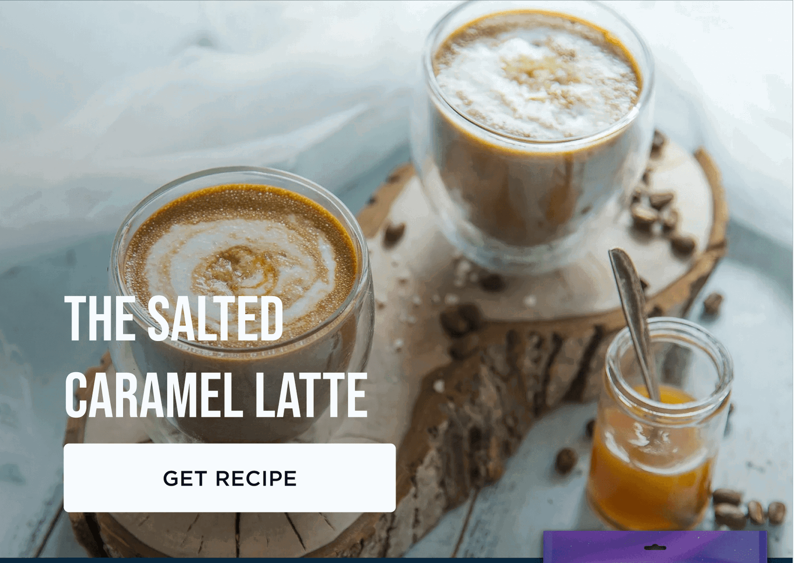 Get recipe for The Salted Caramel Latte