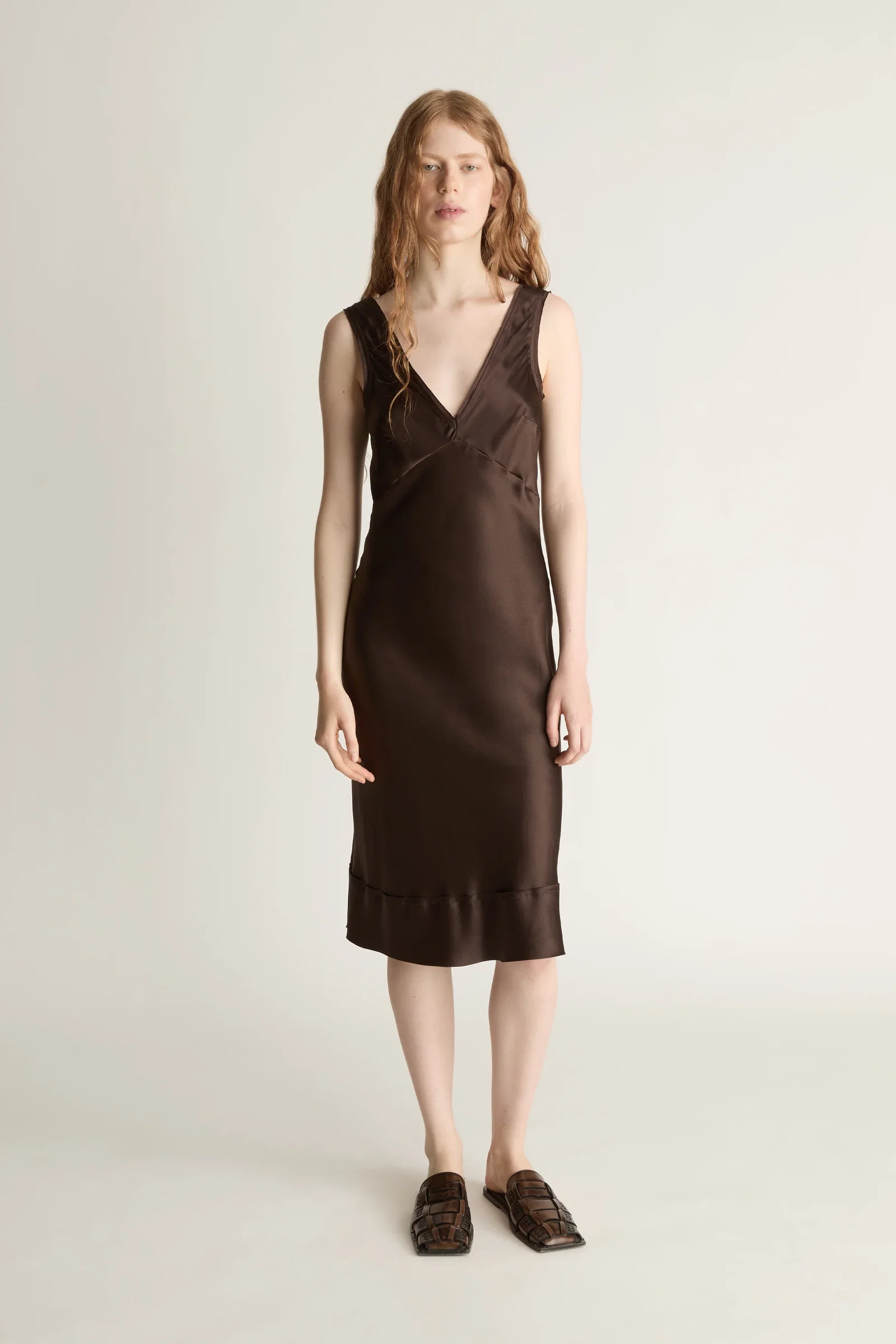 Image of Stella Silk Satin Dress