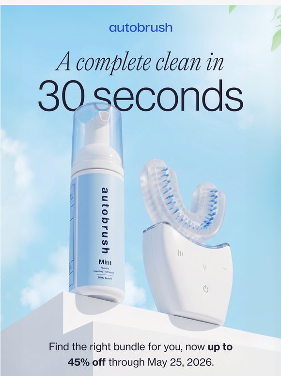 Your Autobrush, at the lowest price of the year