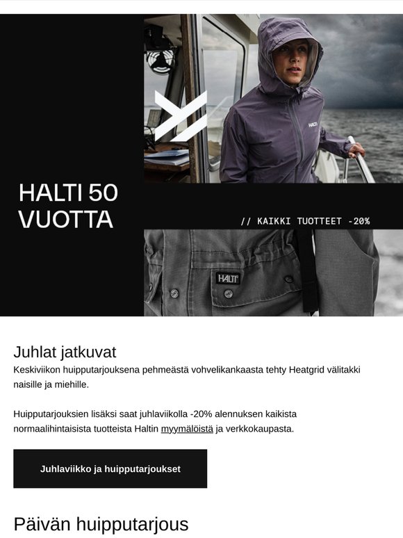 Juhlat jatkuvat - Välitakki -50%
