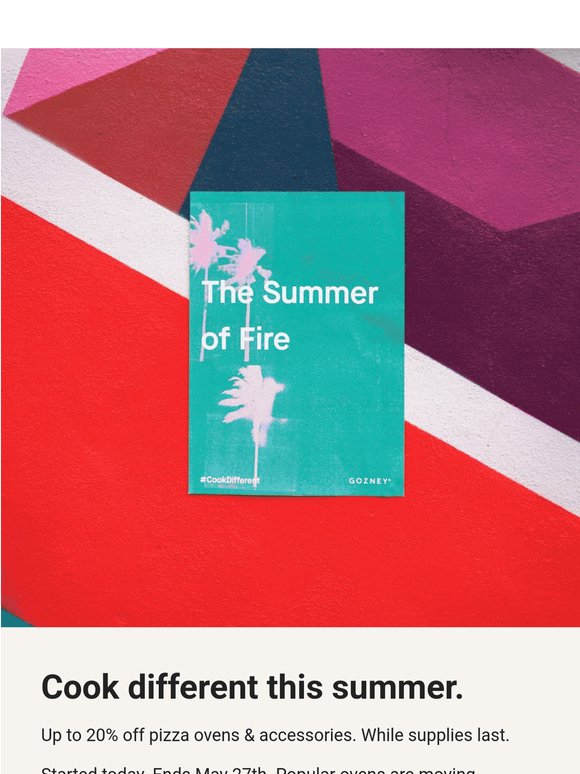 Make this summer different.