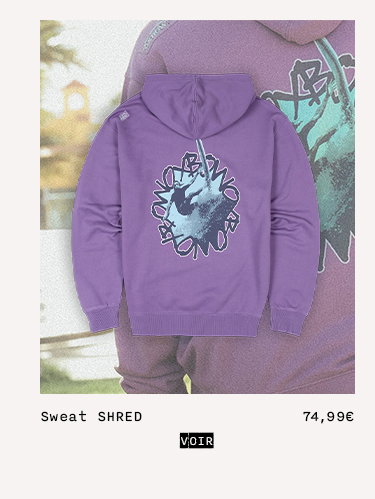 Sweat à capuche SHRED