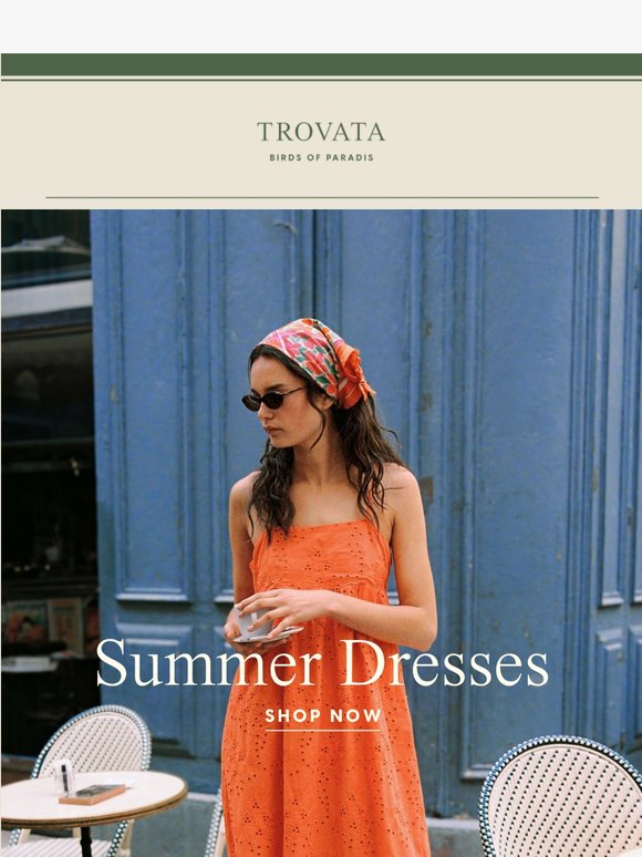 Summer Dresses Are Here
