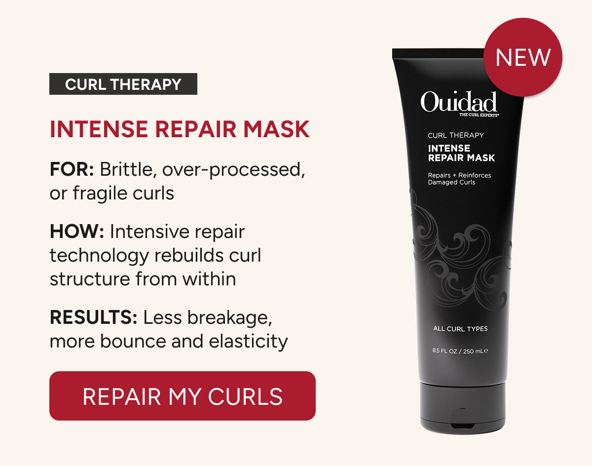 Curl Therapy Intense Repair Mask for brittle, over-processed or fragile curls. 