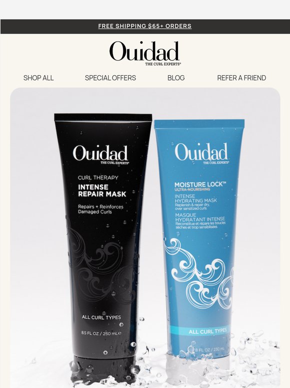 Repair or hydrate? Your curls know.