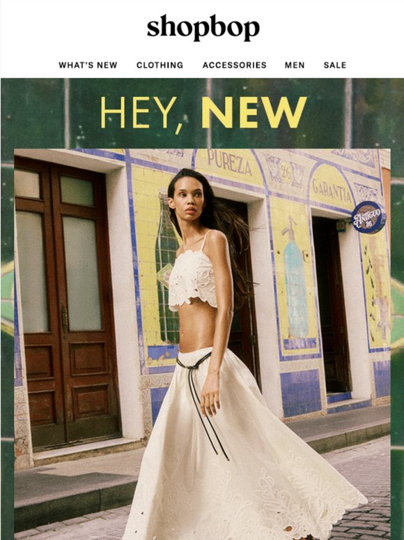 Your mid-week treat: NEW