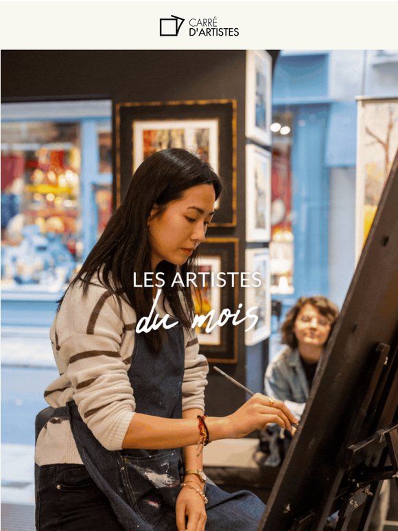 Les artistes du moment sont là !