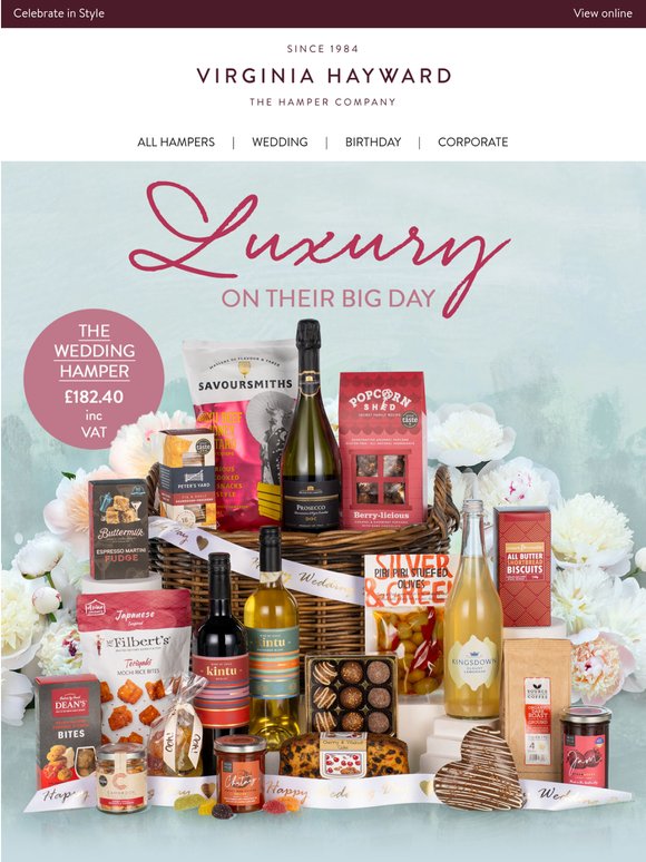 Hampers Made for Happily Ever After