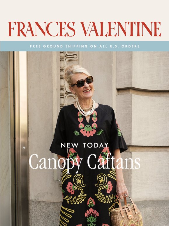 New Today: Canopy Caftan