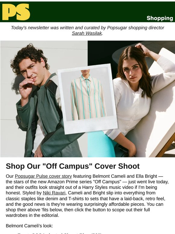 Shop Our "Off Campus" Cover Story