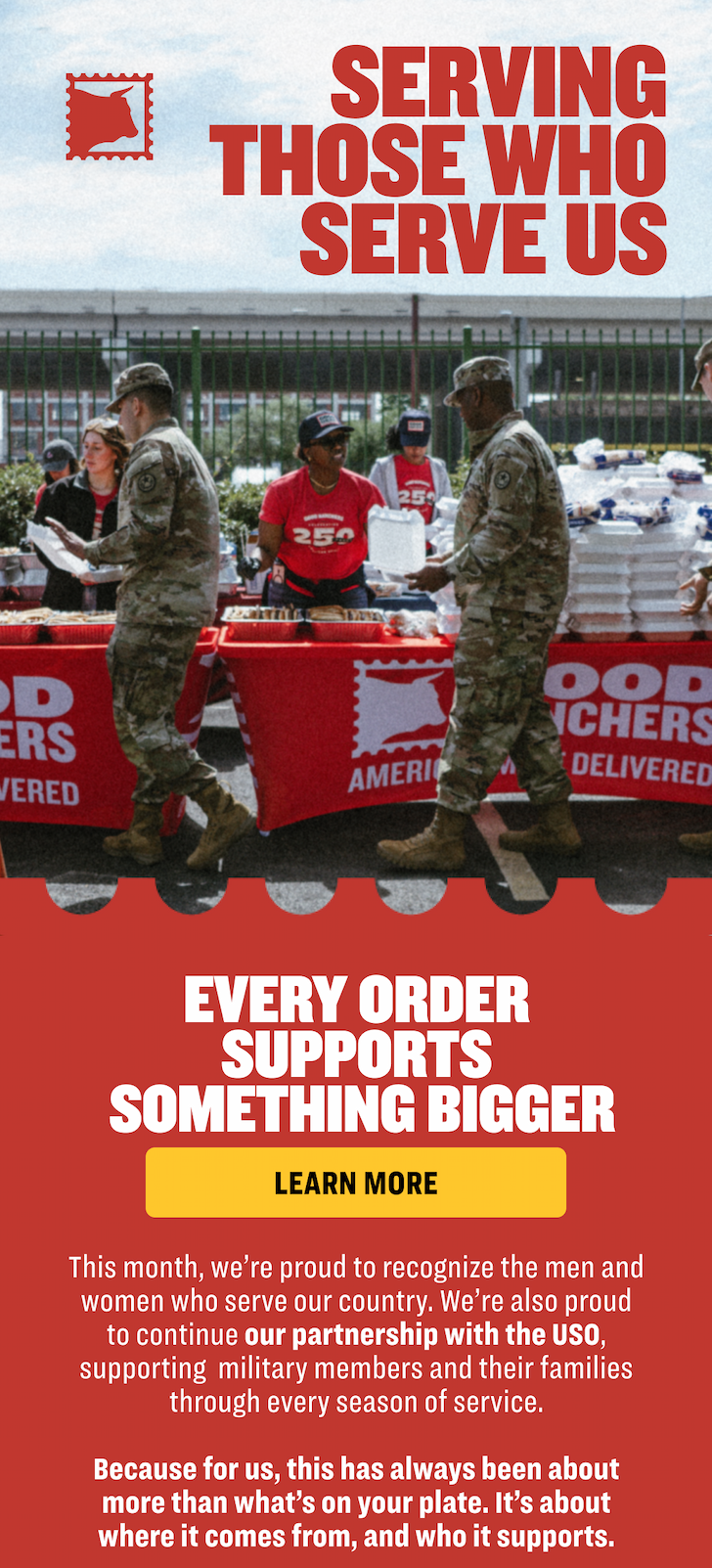 Good Ranchers - USO Partnership