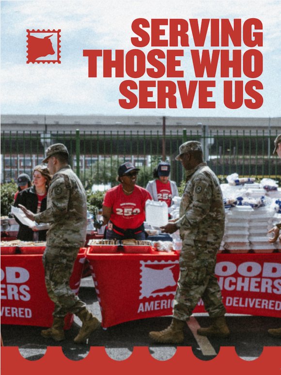 Serving those who serve us