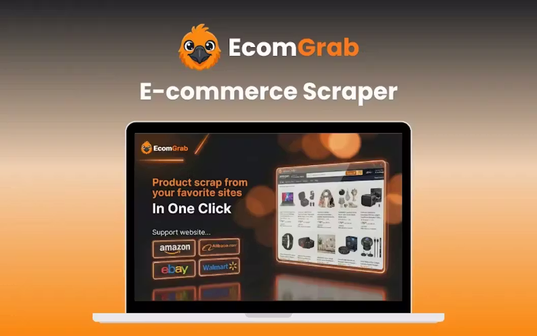 EcomGrab – E-commerce Scraper | Lifetime Access