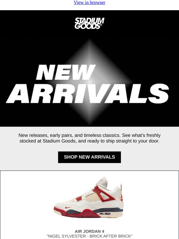 Our New Arrivals