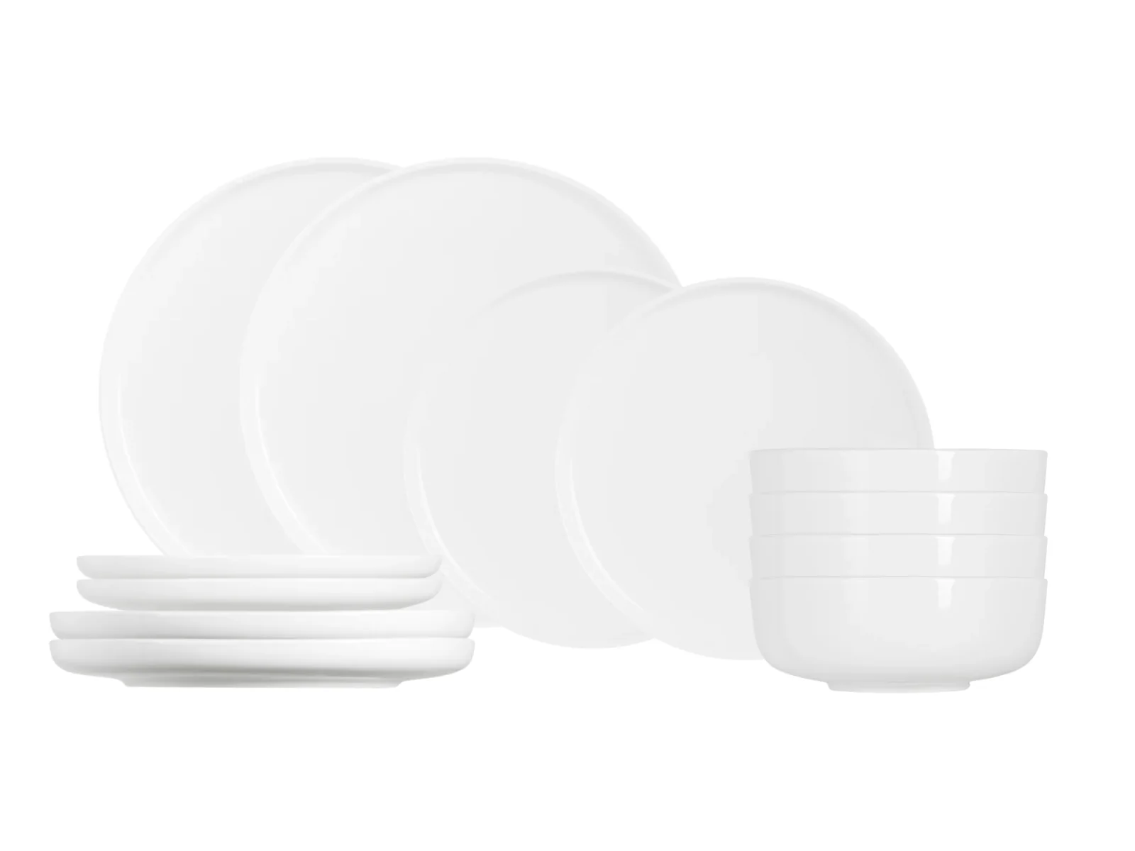 Image of Cosy & Trendy Serviesset Moon White 12-delig
