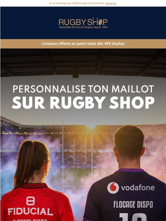 Crée un maillot à ton image !