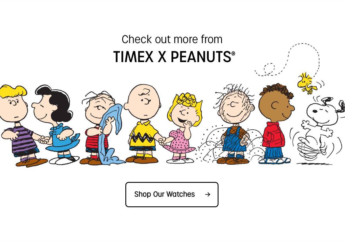Shop Our Watches (Timex x Peanuts) - Timex