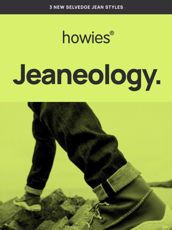 New Selvedge Denim - Jeaneology