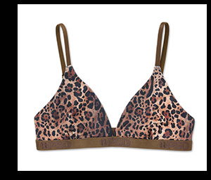 PSD Cheetah Print Triangle Sports Bra