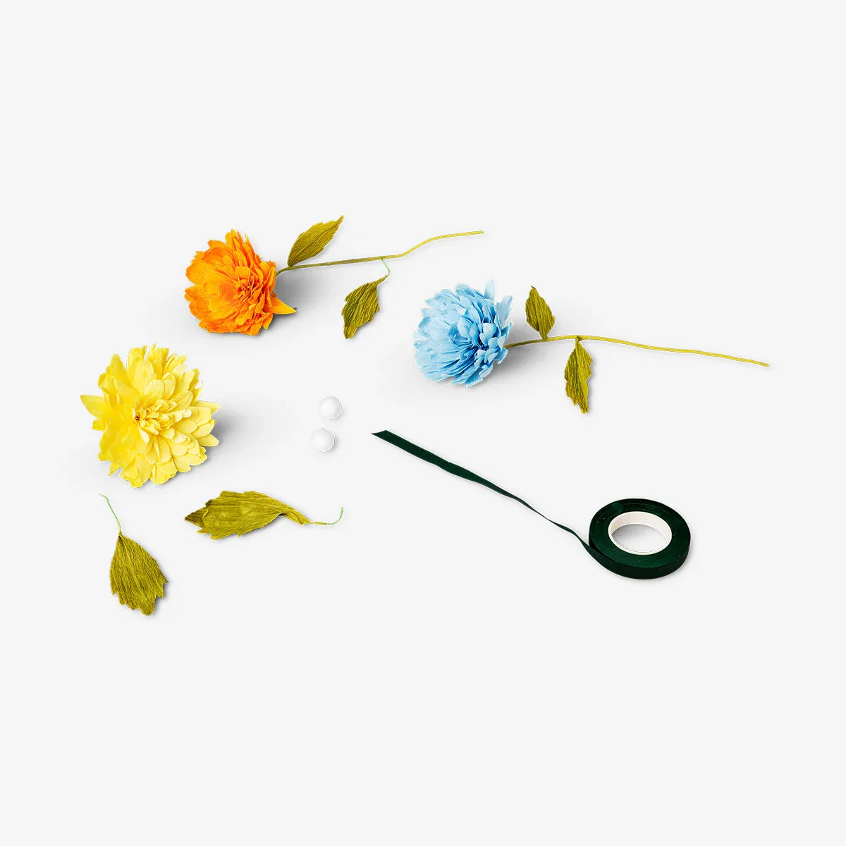 Image of DIY paper flowers kit