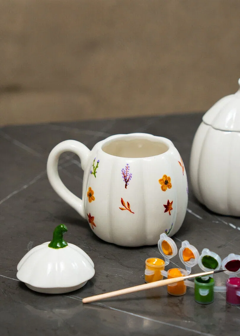 Image of DIY pumpkin mug - 420 ml
