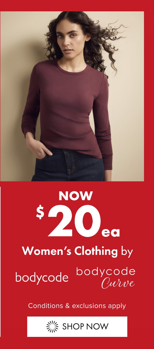 NOW $20ea Women's Clothing by Bodycode & Bodycode Curve