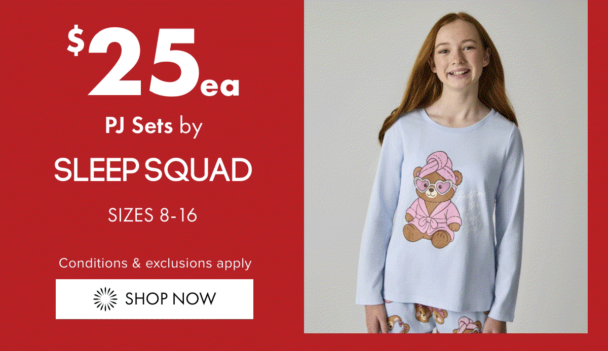 $25ea PJ Sets by Sleep Squad