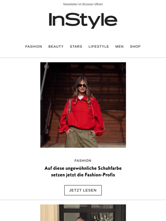 Auf diese ungewöhnliche Schuhfarbe setzen jetzt die Fashion-Profis