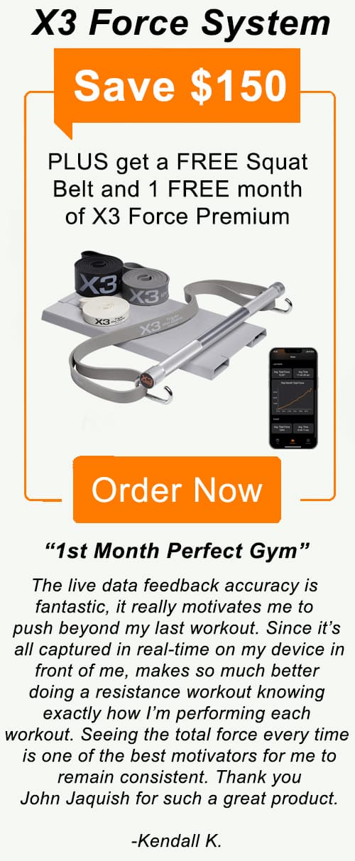 Save $150 on the X3 Force
