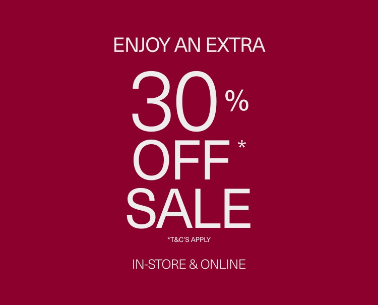 Enjoy An Extra 30% off Sale