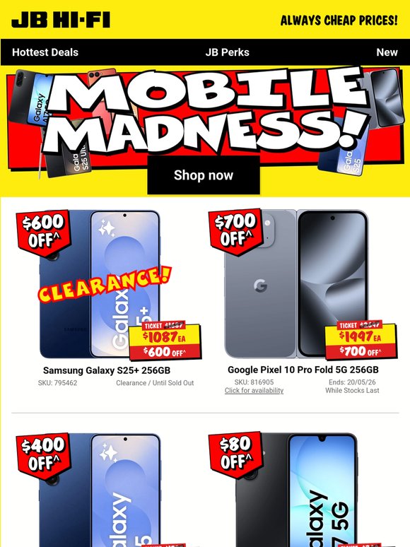 Mobile Madness: You won't believe these prices! 👀