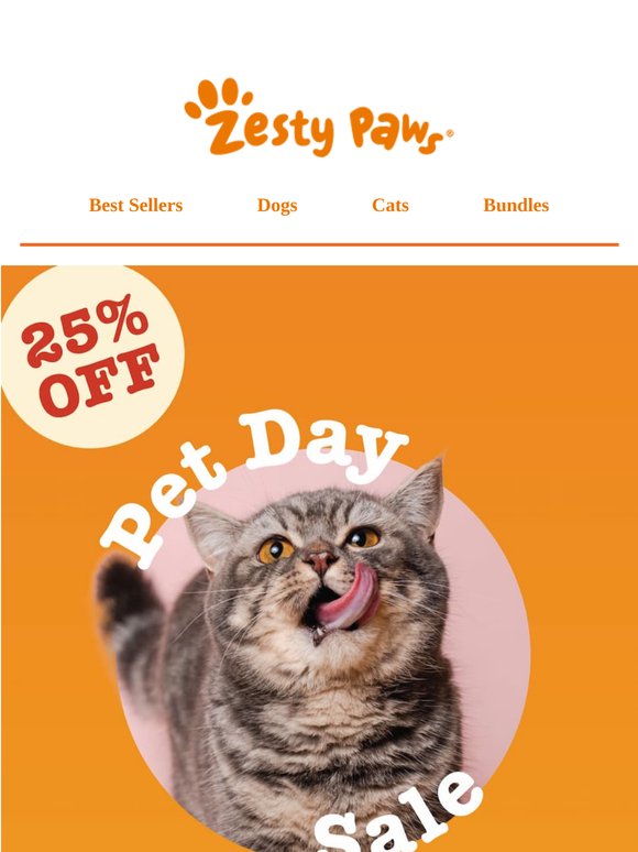 🐈 Give your cat the best & save 25% during our Pet Day Sale 🧶