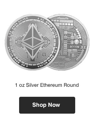 1 oz Silver Ethereum Round