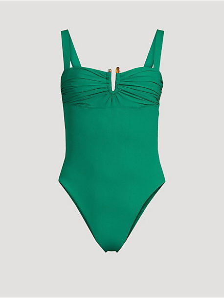 Limited-Edition Sculpt Ruched One-Piece Swimsuit