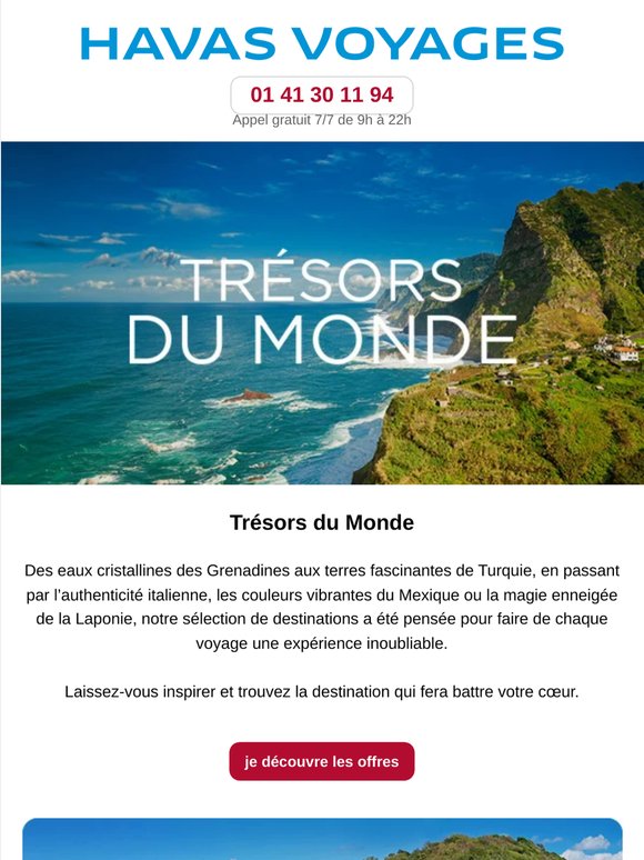 Du turquoise des Grenadines aux aurores boréales de Laponie…